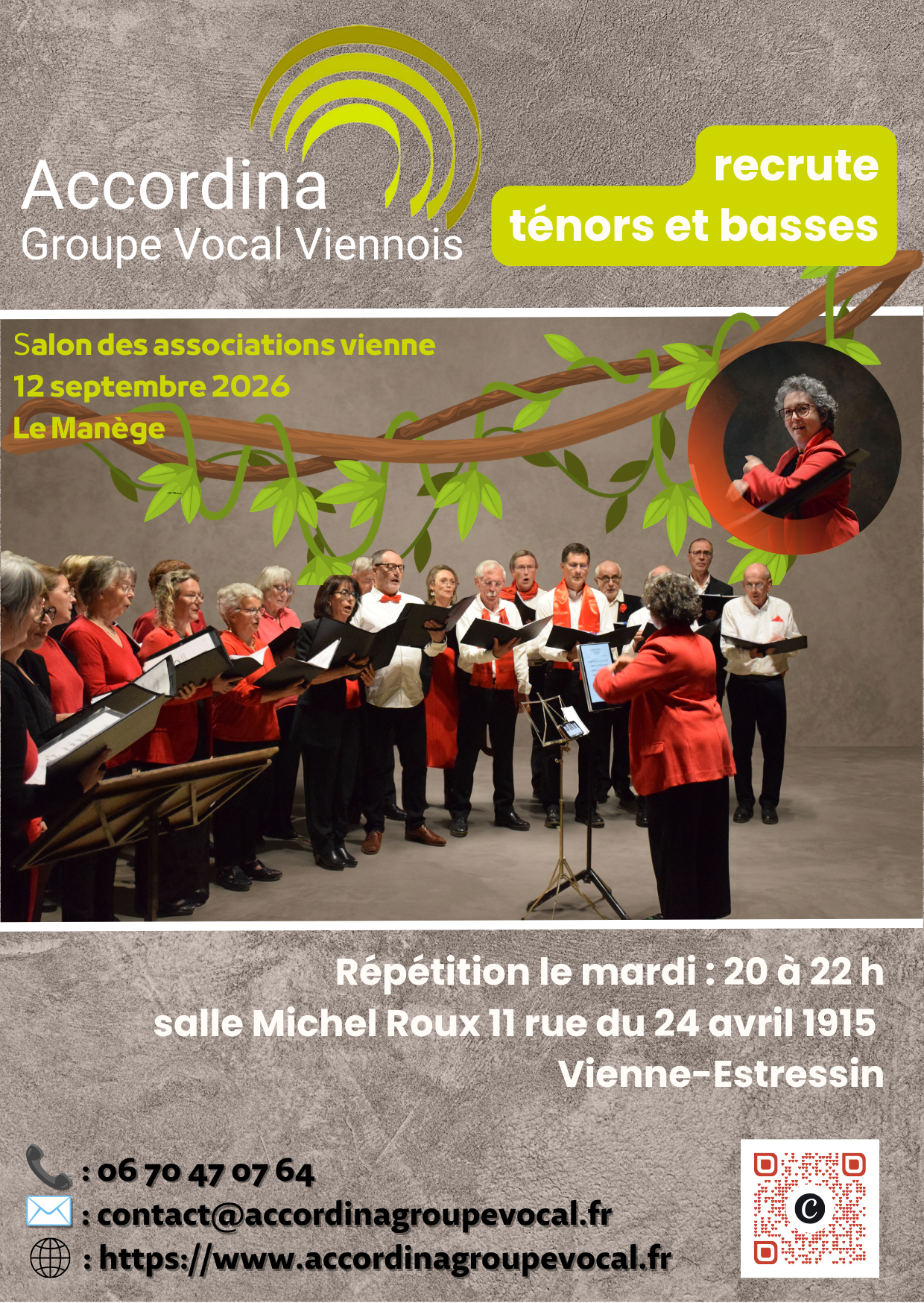 Salon des associations culturelles, socioculturelles et environnementales. 12 septembre 2026